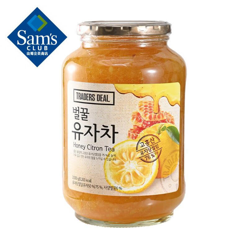 Sam’sTRADERS DEAL 韩国进口 蜂蜜柚子茶(柚子饮品) 2kg